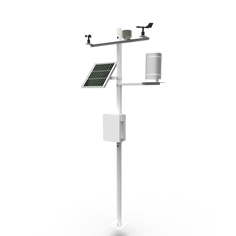 Small automatic weather station provides technical guidance for off-season vegetable planting