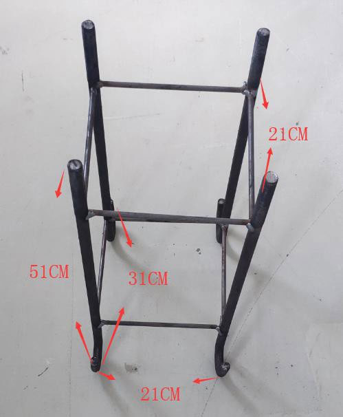 Pre-embedded foundation and construction with embedded parts