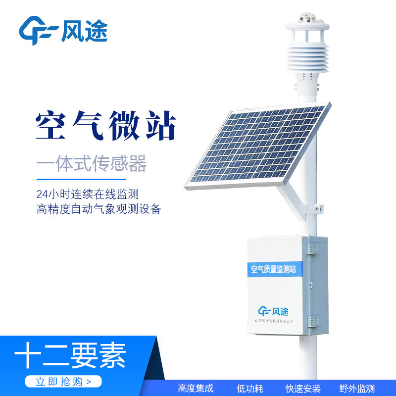 Air quality micro-stations, all-round monitoring systems