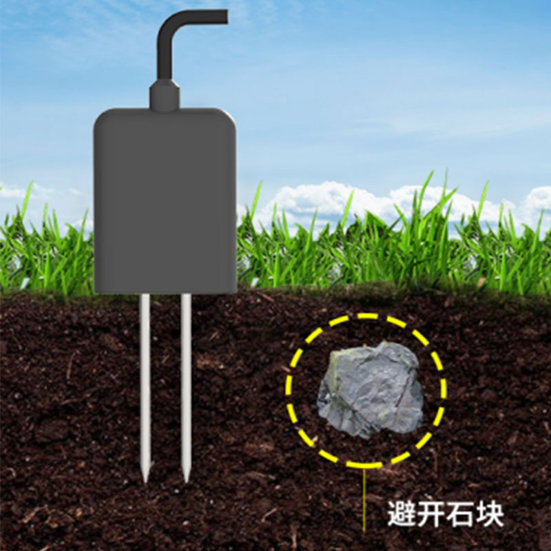 Probe soil pH sensor