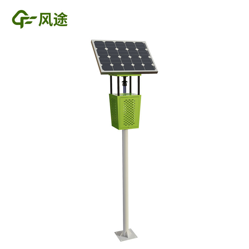 Solar wind suction insecticidal lamp