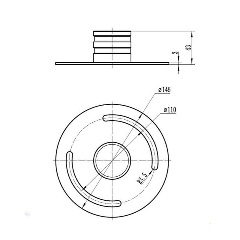 Explosion Proof Sensor flange size