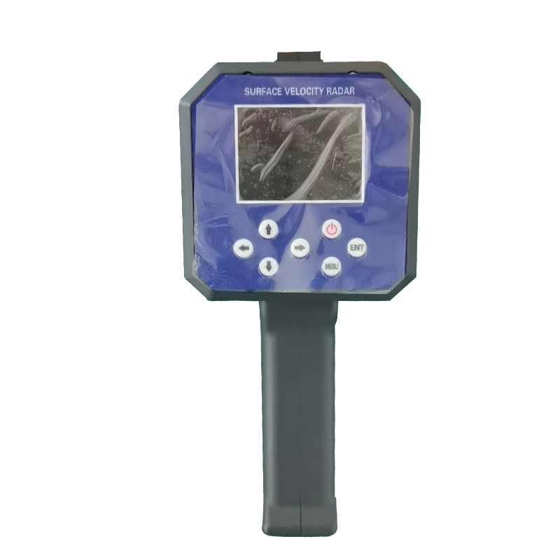 Handheld radar flow meter