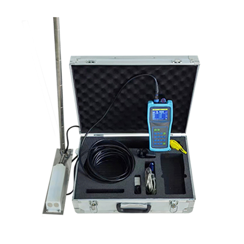 Portable open channel flow meter