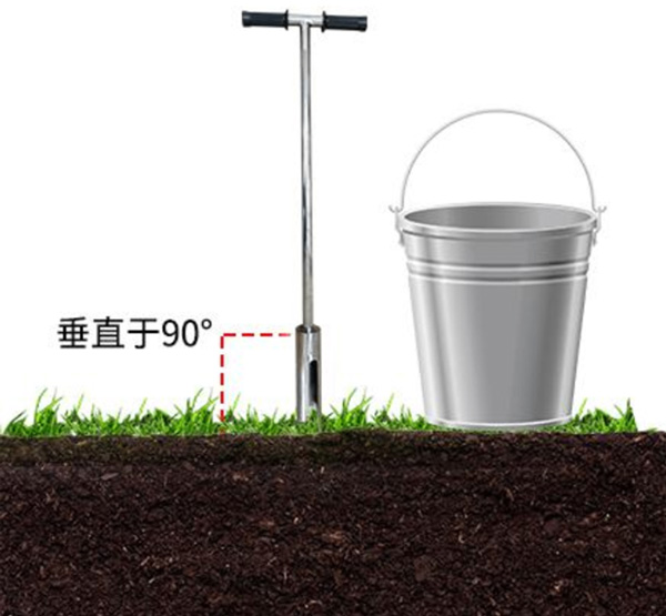 soil pH test installation