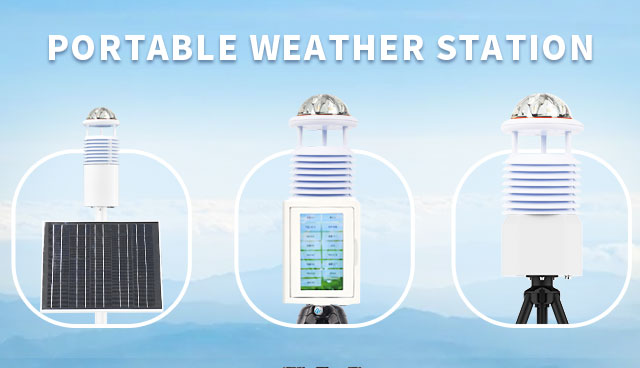 Portable weather station