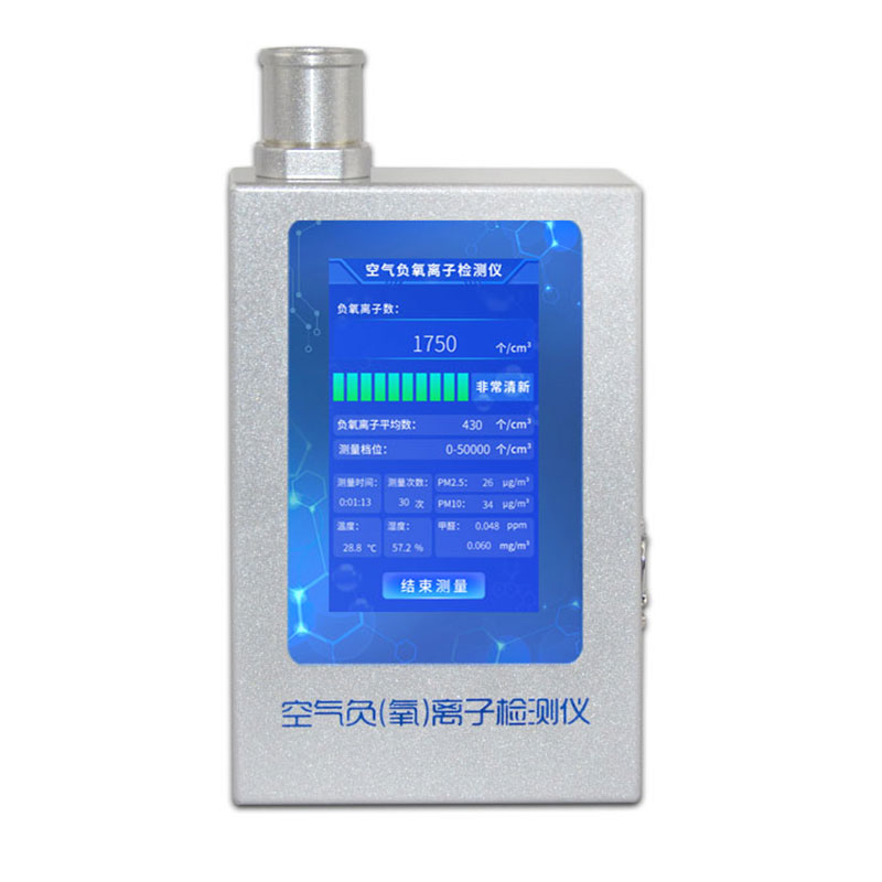 High-Precision Measurement Achieved via Cylindrical Capacitance Technology in Multifunctional Environmental Negative Ion Detectors