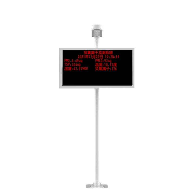 Air quality monitor collects environmental data to support the daily management of cultural and tourism parks