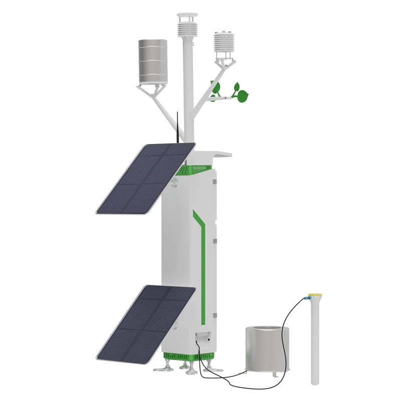 Meteorological and Soil Environmental Monitoring Station for Multi-Parameter Data Acquisition